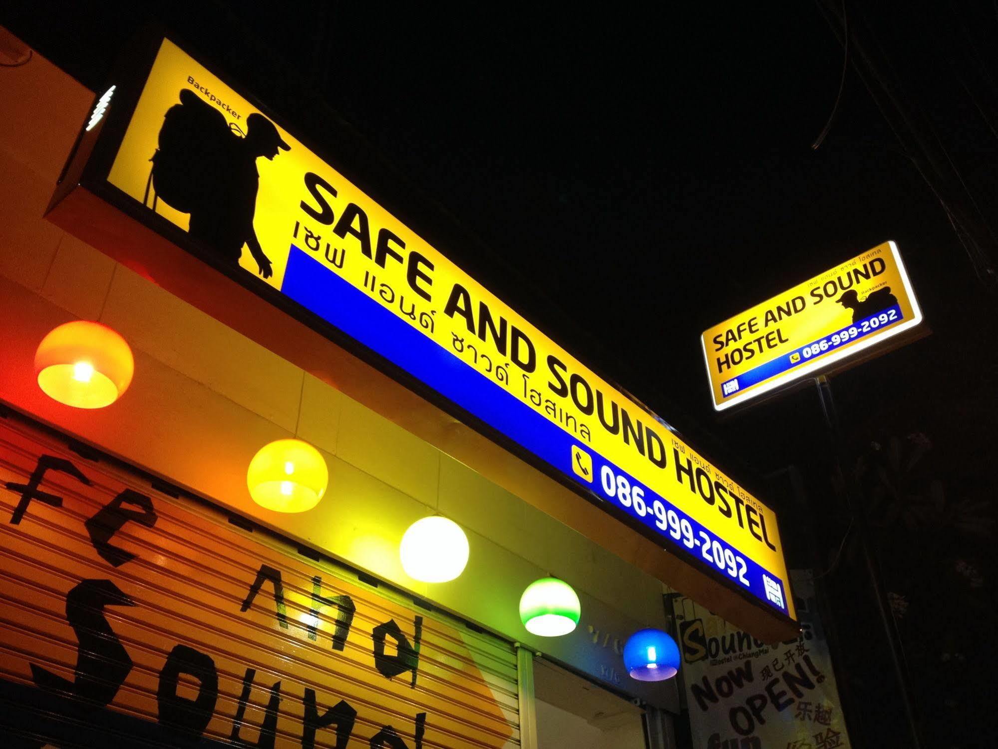 Safe And Sound Hostel Chiang Mai Bagian luar foto